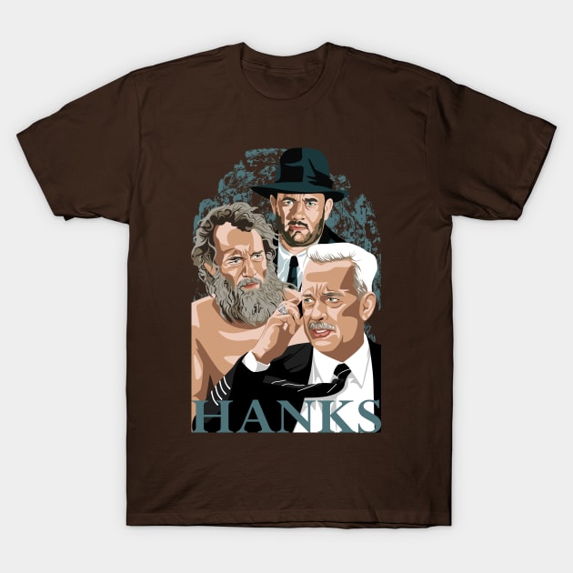 Charismatic HANKS T-Shirt by Tiro1Linea